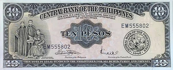 10 Pesos