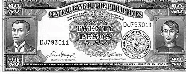 20 Pesos