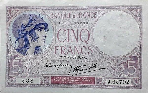 5 Francs