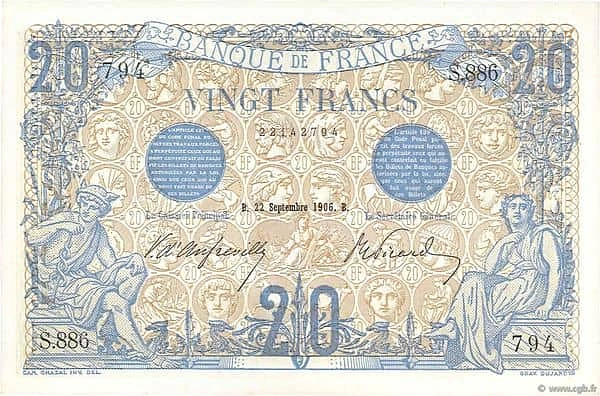 20 francs