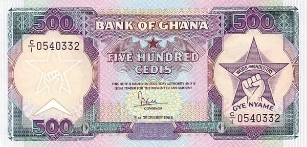 500 Cedis