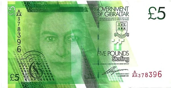 5 Pfund Sterling