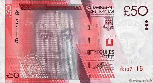 50 Pfund Sterling