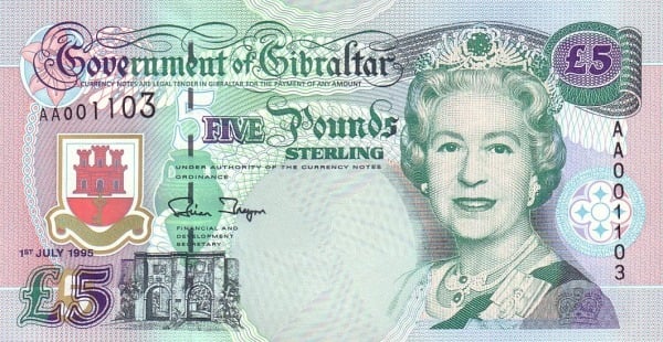 5 Pfund Sterling