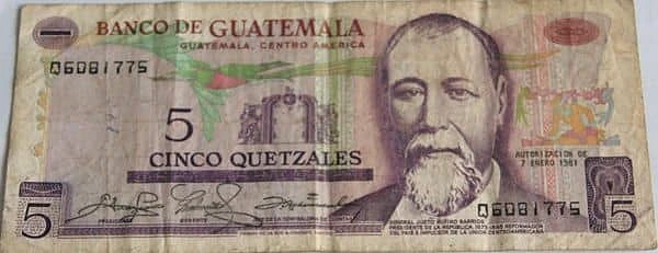 5 Quetzales