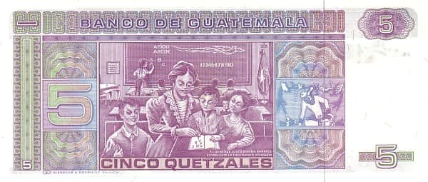5 Quetzales