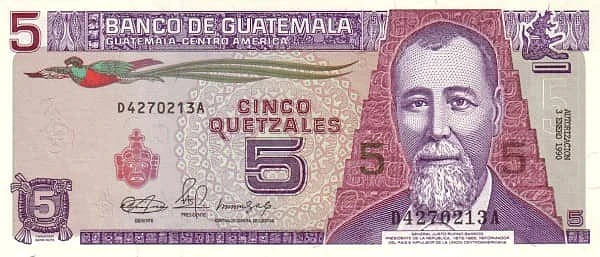 5 Quetzales
