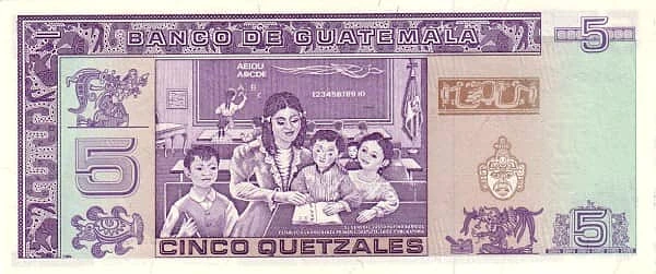 5 Quetzales