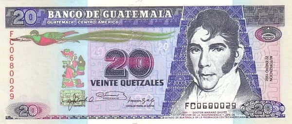 20 Quetzales