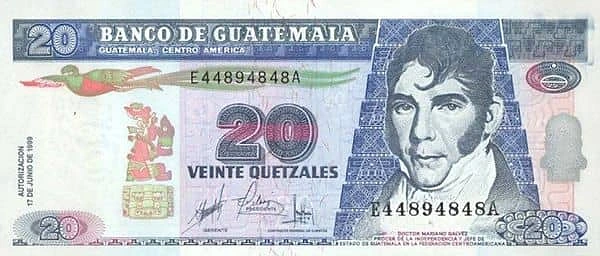 20 Quetzales