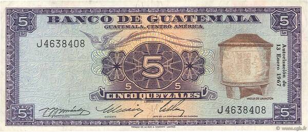 5 Quetzales