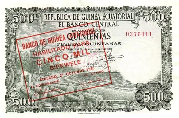 5000 Bipkwele Overprint
