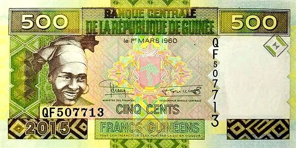 500 Francs guinéens