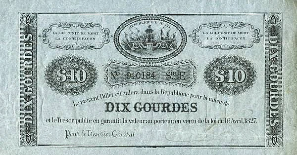 10 Gourdes