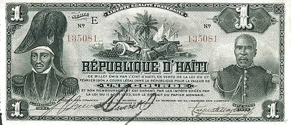 1 Gourde Independence