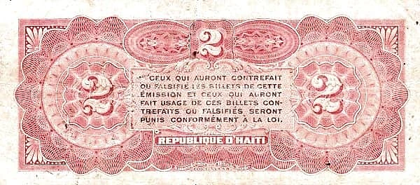2 Gourdes Independence