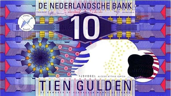 10 Gulden IJsvogel