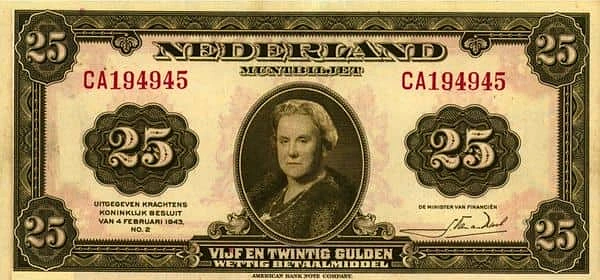 25 Gulden