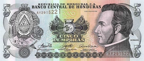5 Lempiras