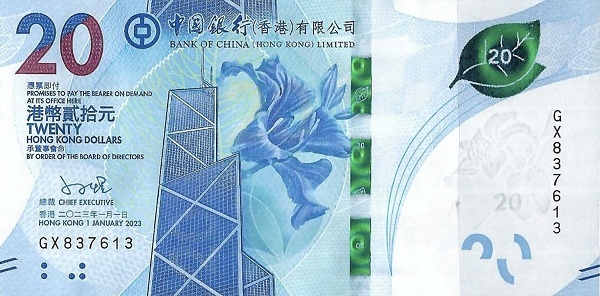 20 Hongkong-Dollar