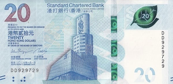 20 Hongkong-Dollar