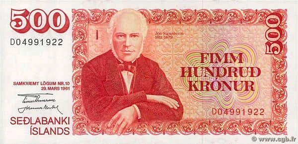 500 Krónur