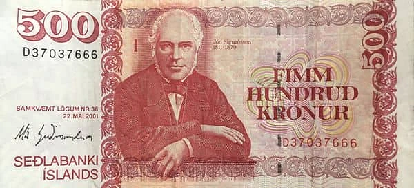 500 Krónur