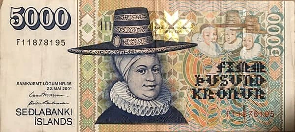 5000 Krónur