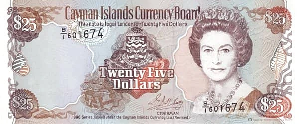 25 Dollars