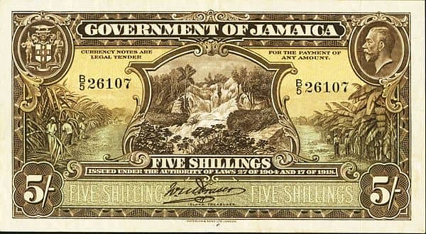 5 Shillings George V