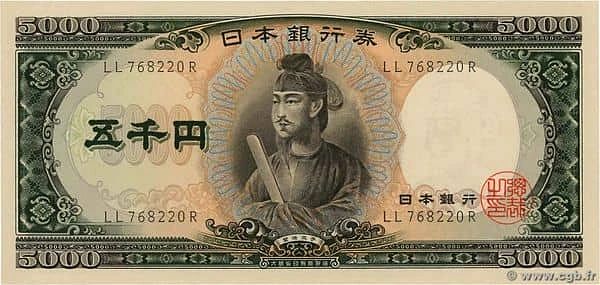 5000 Yen