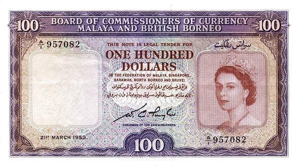 100 Dollars Elizabeth II