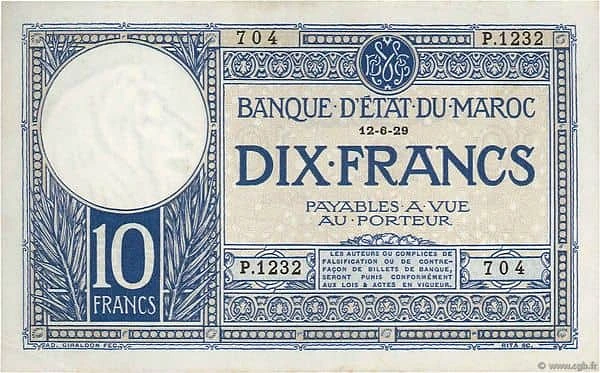 10 Francs