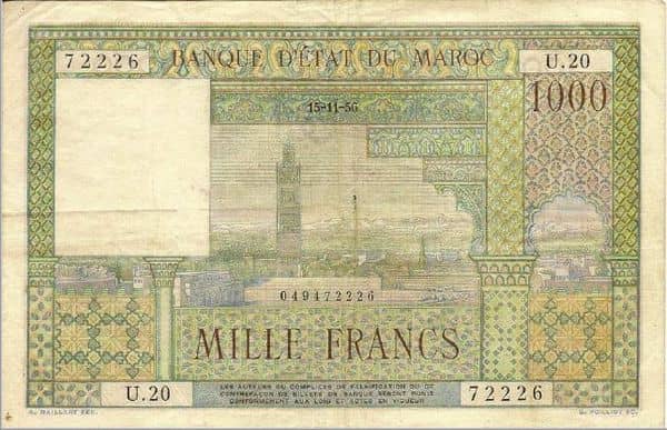 1000 Francs