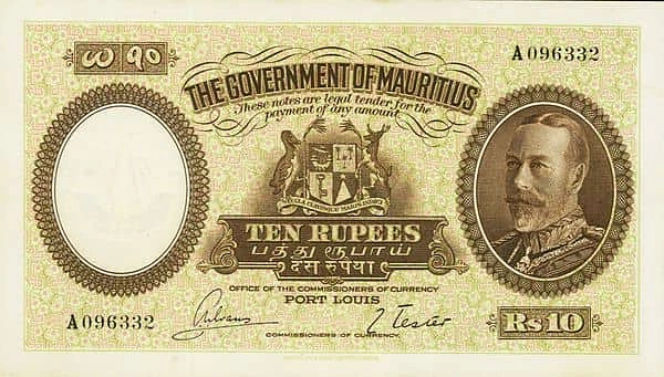 10 Rupees George V