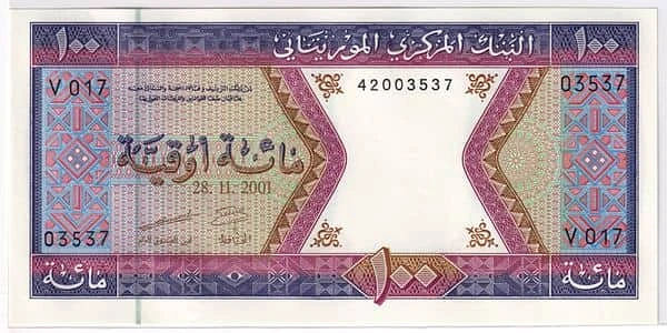 100 Ouguiya