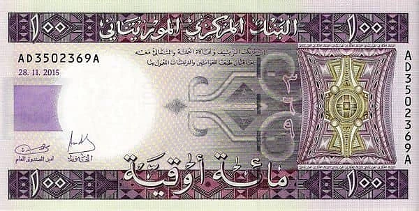 100 Ouguiya