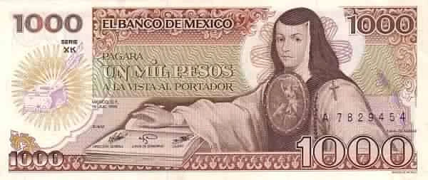 1000 Pesos Series A