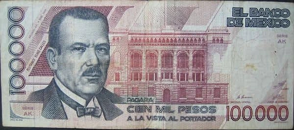 100000 Pesos