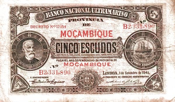 5 Escudos