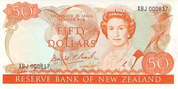 50 Dollars Elizabeth II