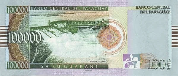 100000 Guaraníes