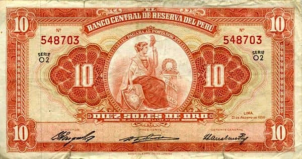 10 Soles de Oro
