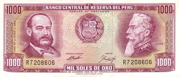 1000 Soles De Oro