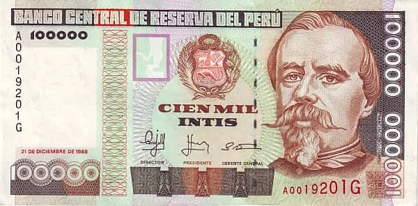 100000 Intis
