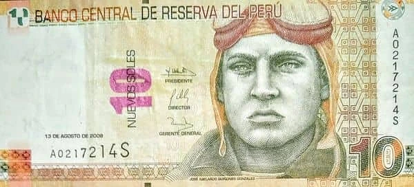 10 Nuevos Soles