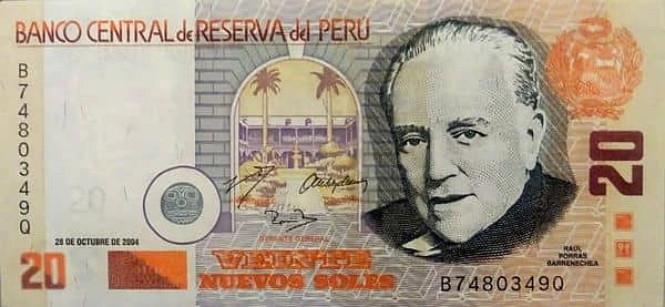 20 Nuevos Soles