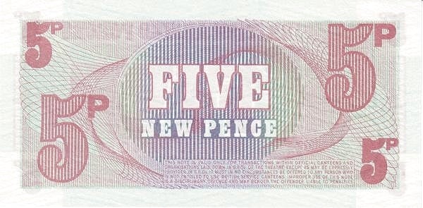 5 neue Pence (6. Serie)