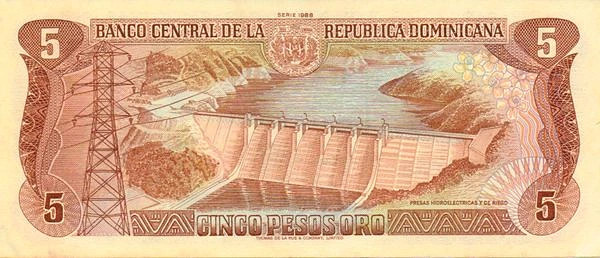 5 Pesos Oro
