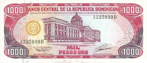 1000 Pesos Gold